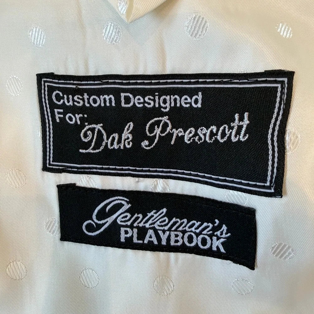 Dak Prescott's Custom Made Gentlemen’s Playbook Suit