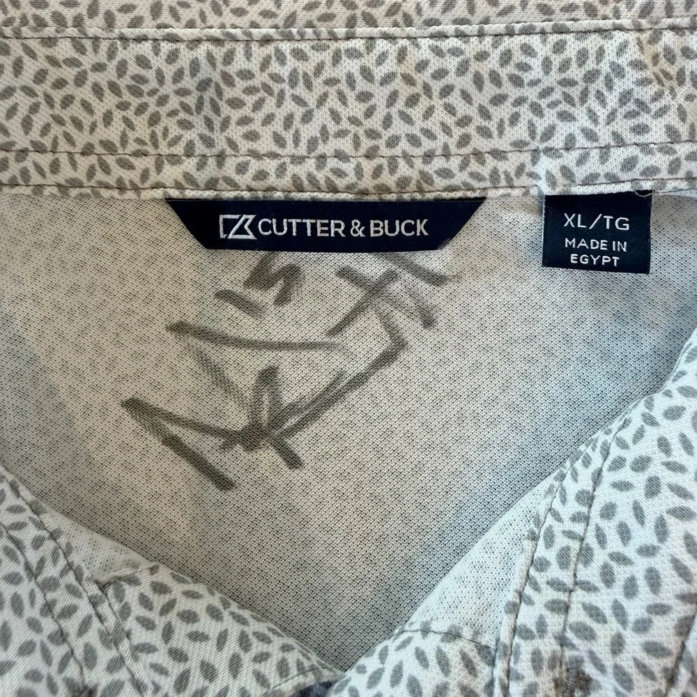 Dak Prescott's SIGNED & Worn Mississippi State University Polo White